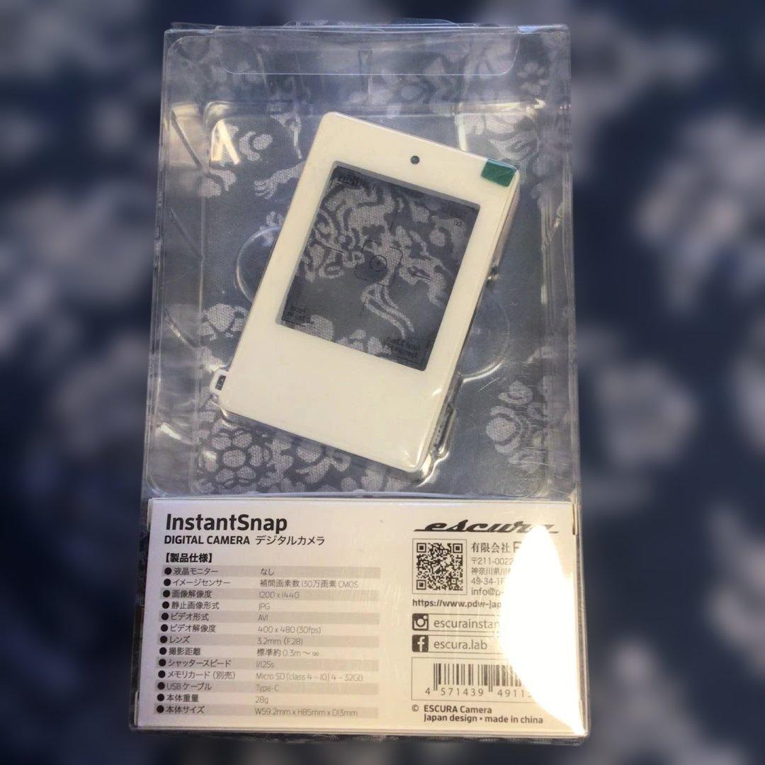 Escura InstantSnap デジタルカメラ　＋新品SDカード