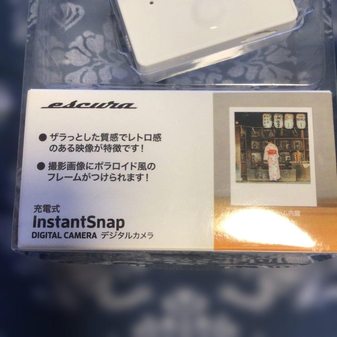 Escura InstantSnap デジタルカメラ　＋新品SDカード