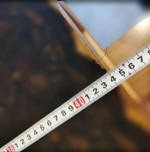 WAKO ブラック レースエッジ テーブルランナー