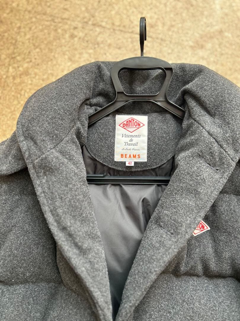 DANTON×BEAMS ウールモッサダウン 【未使用品】【最終価格】