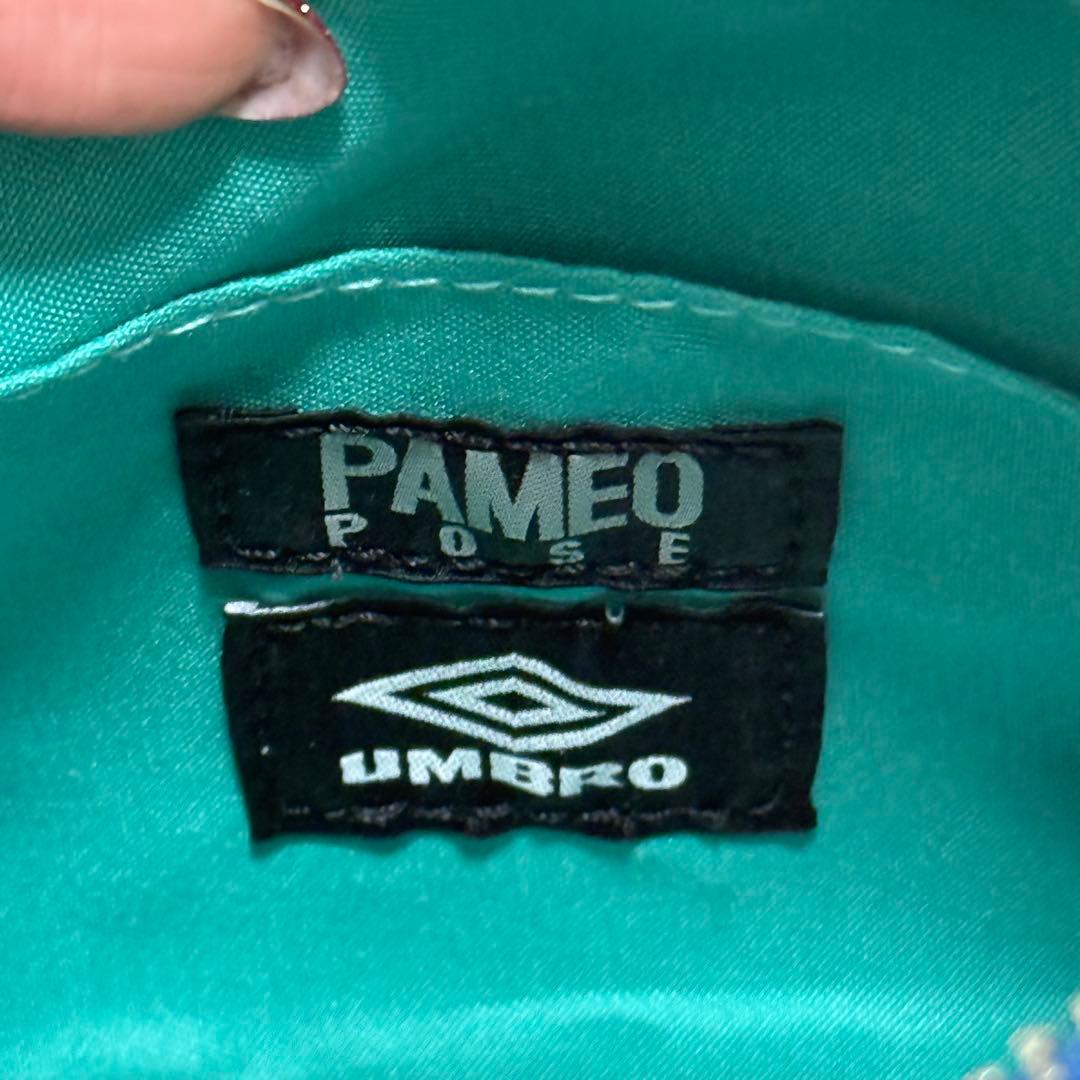 パメオポーズ アンブロ コラボ エナメル 2Wayミニボストンバッグ 新品未使用