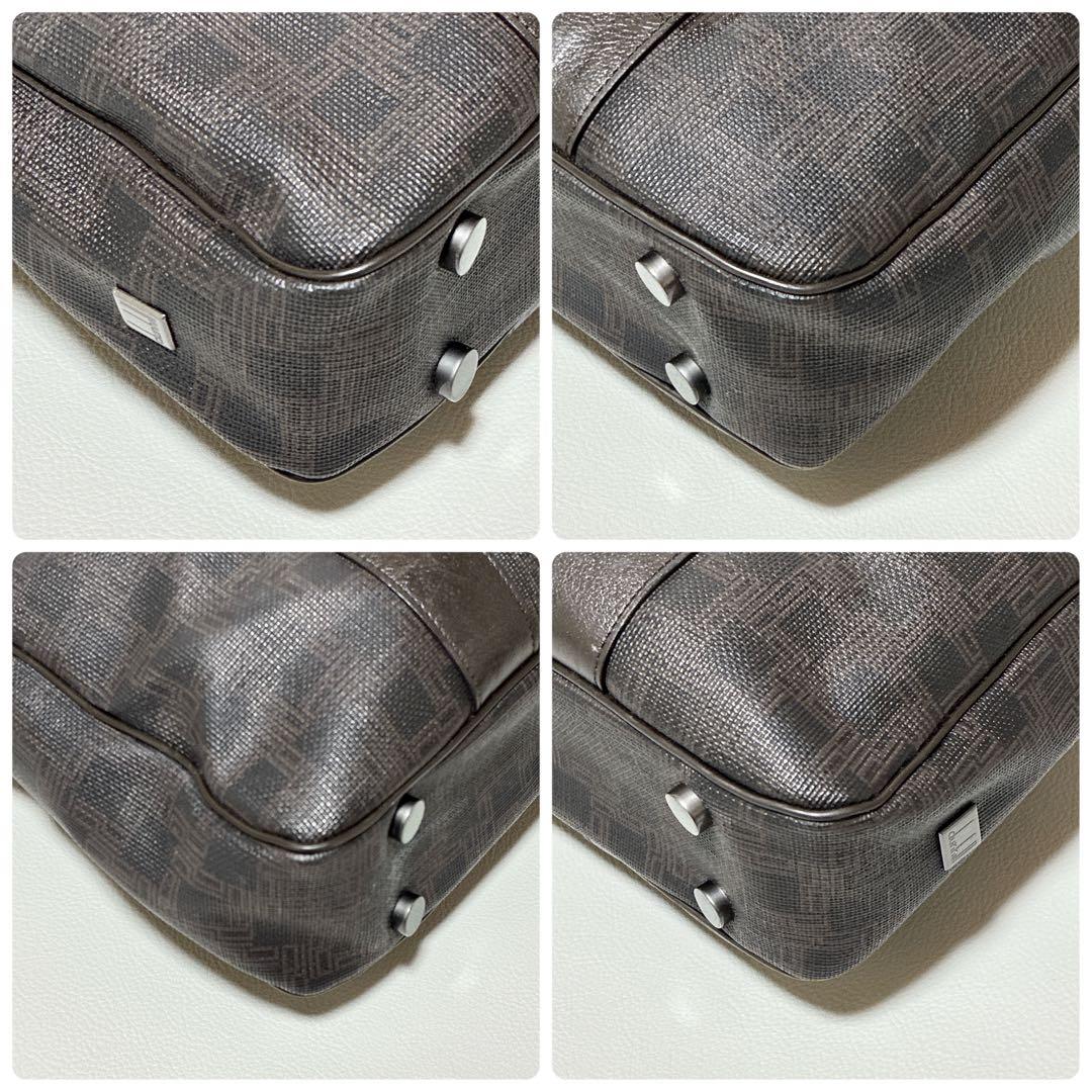 dunhill ダンヒル ビジネスバッグ ブリーフケース A4収納可 PC収納可