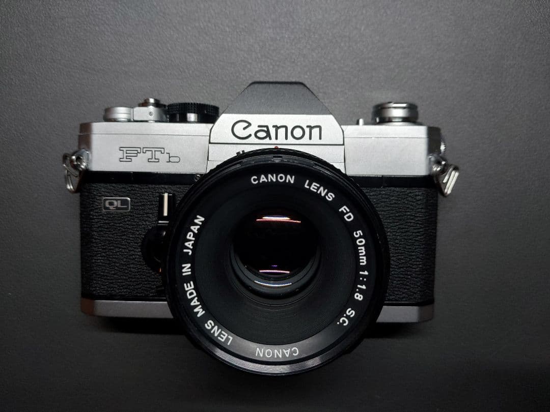 モルト交換済み　canon FTb 後期 50mmレンズセット