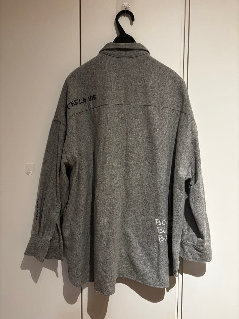 ラウンジドレス　シャツ