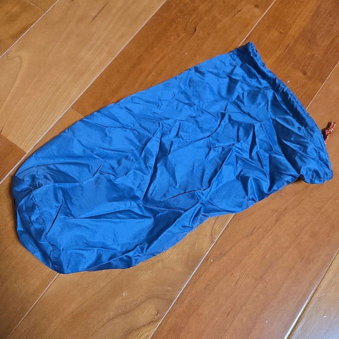 montbell フード付きダウンジャケット 青