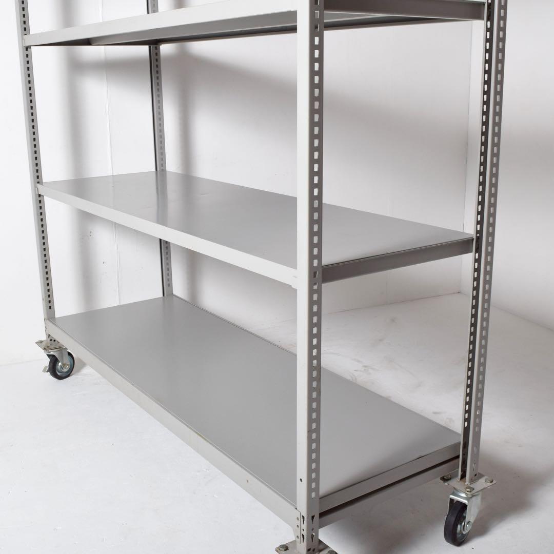 大型スチールラック10台