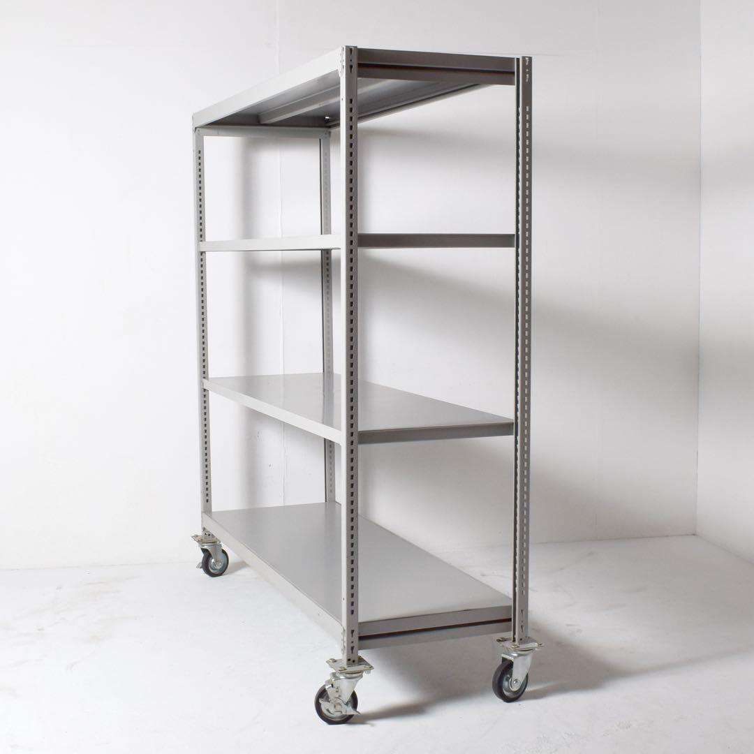 大型スチールラック10台