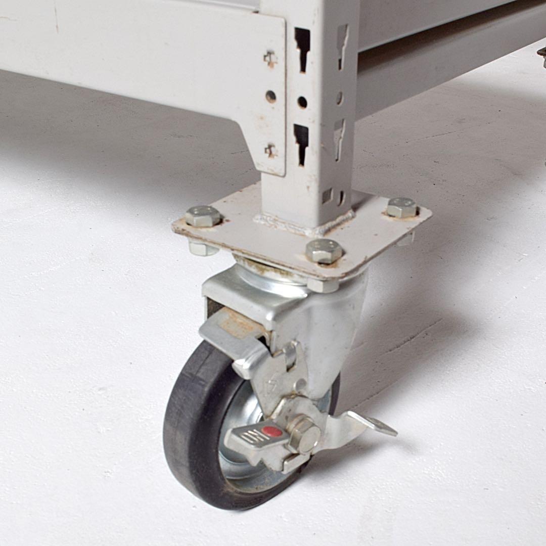 大型スチールラック10台