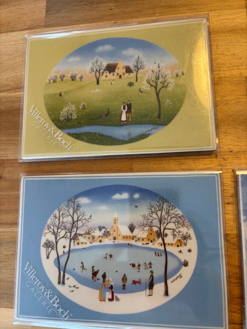 Willow Creek Gallery タイル　4枚　ビレロイアンドボッホ　馬