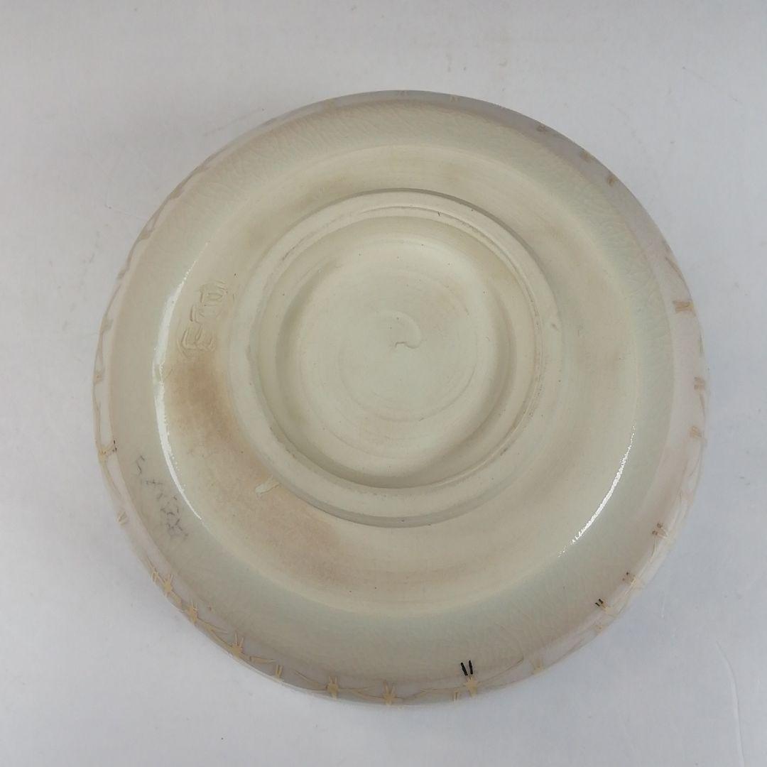 Ｗ２０４　茶碗　『金彩　鶴文』『昌山 造』　共箱　抹茶碗　茶道具