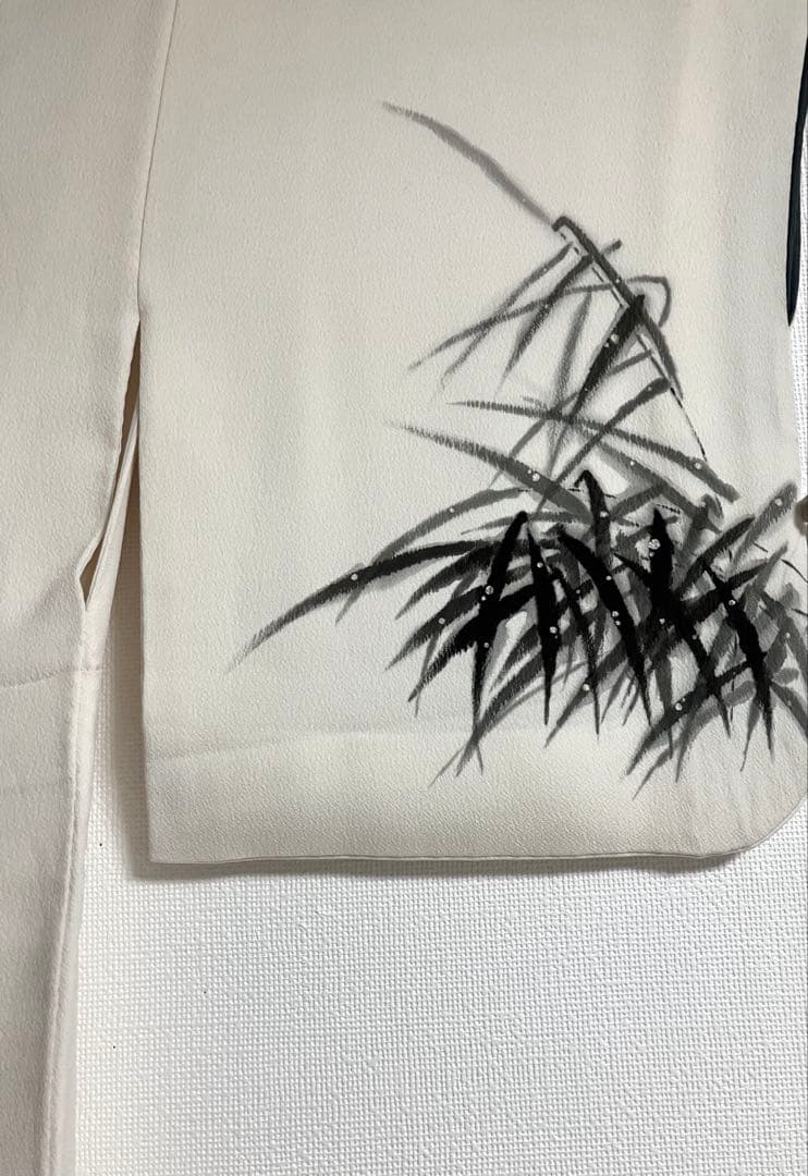 訪問着 手描き 落款有り 正絹 逸品