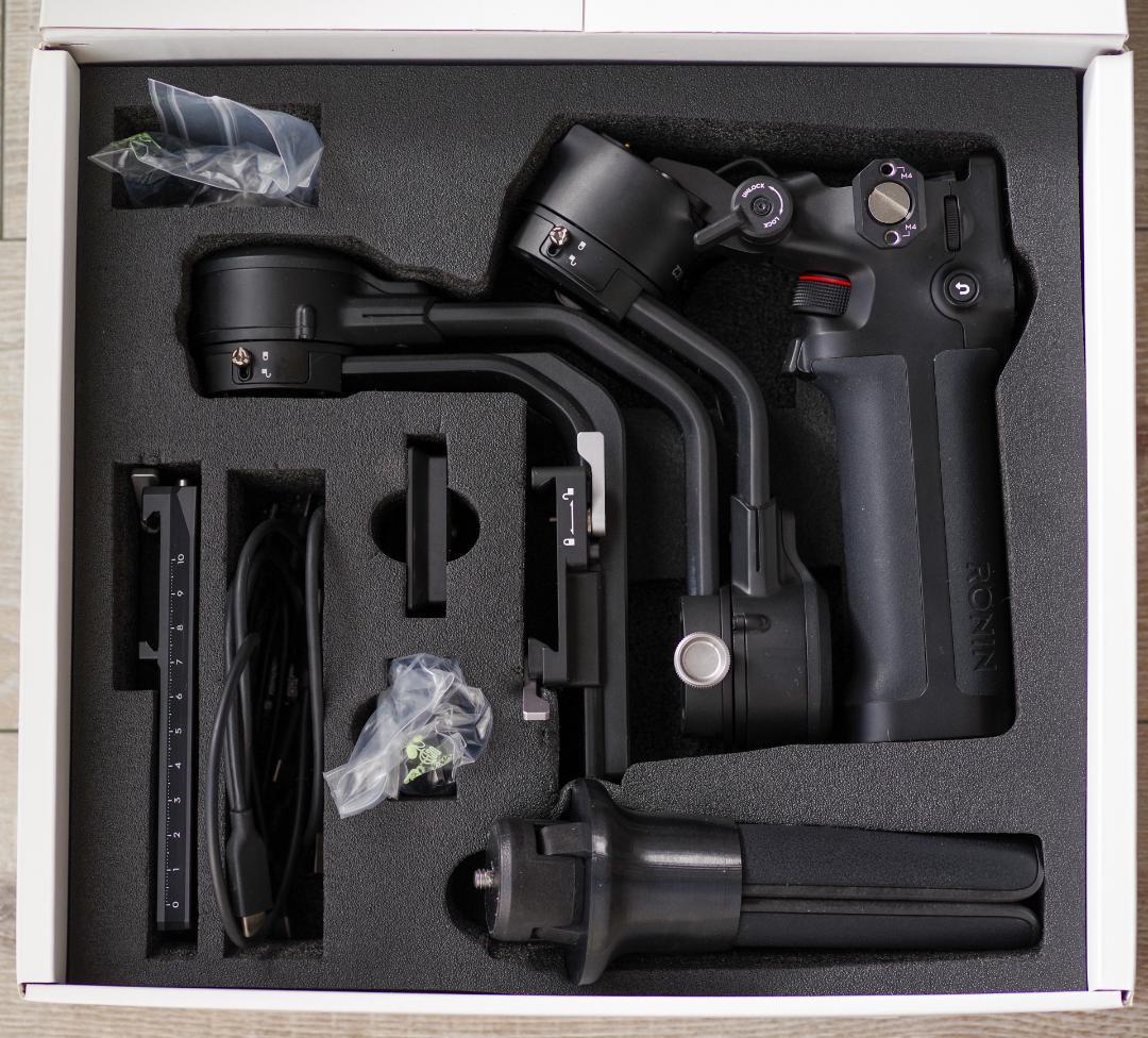 DJI RSC2 ジンバル　延長用グリップ破損あり