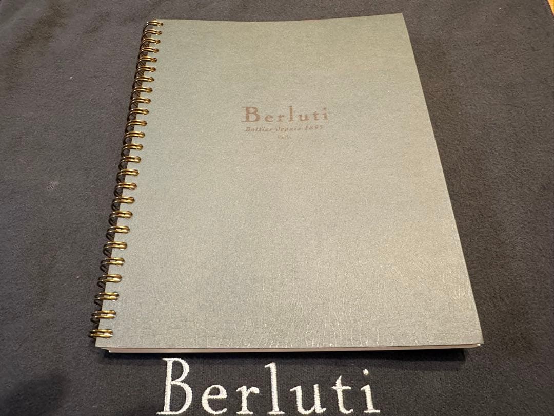 岸田一郎 持ってて良かったアイテム100選 ベルルッティ ノートカバー 未使用