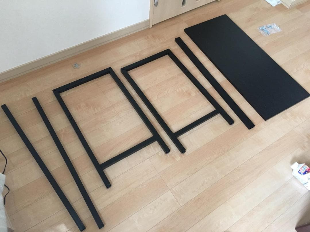 ☆パソコン机・オフィス・2口コンセント付き　ヴィンテージ