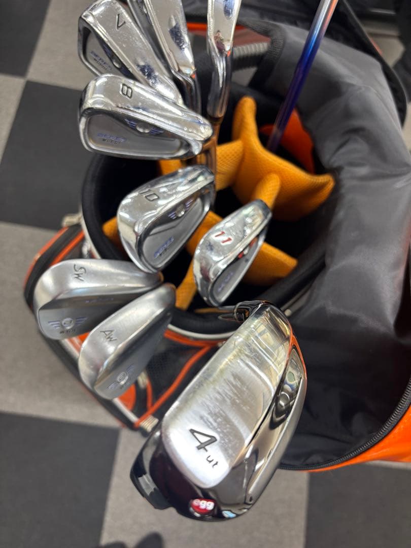 HONMA ゴルフクラブセット オレンジ