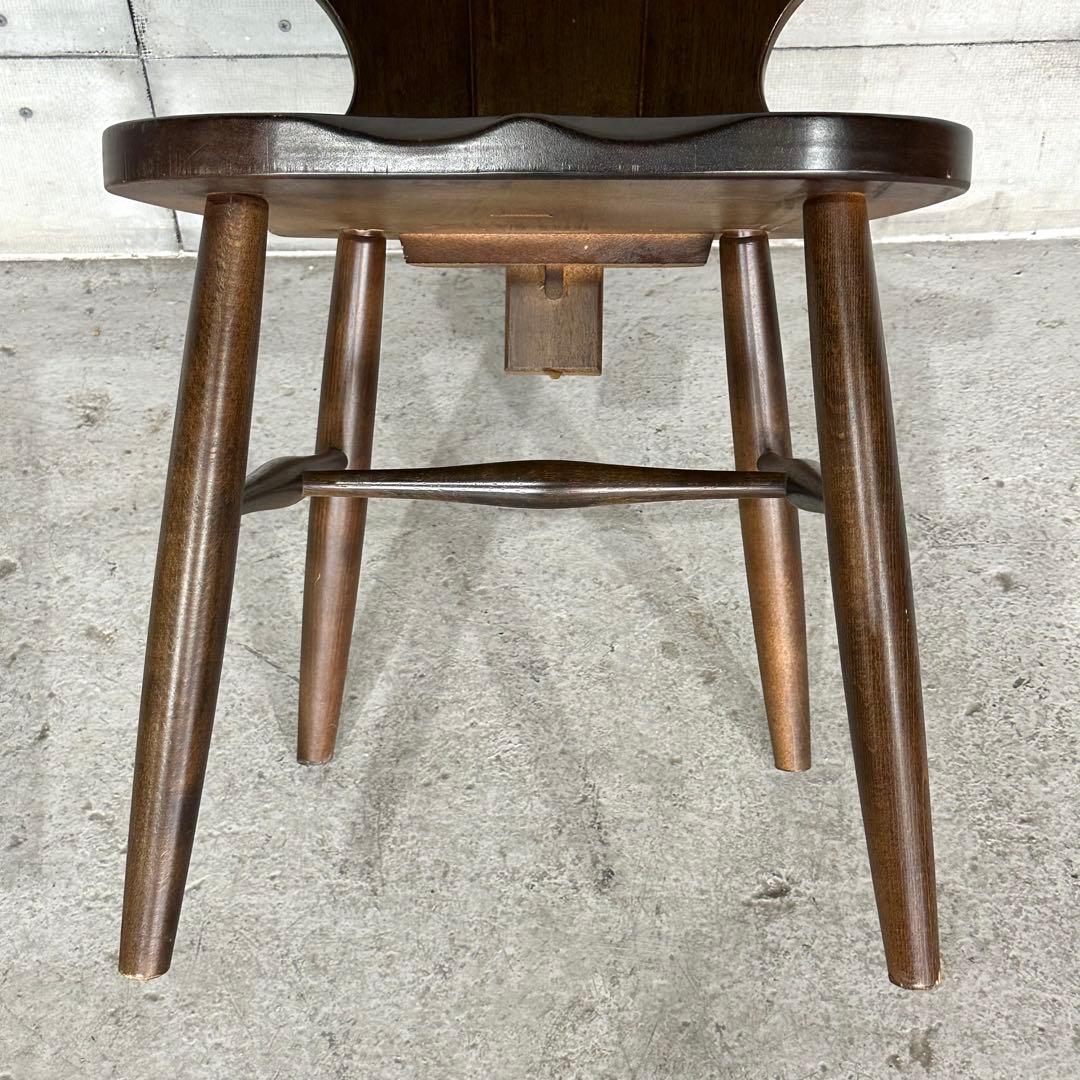 ✦karimoku✦ カリモク RUSTIC チェア／ニング 椅子／昭和レトロ①