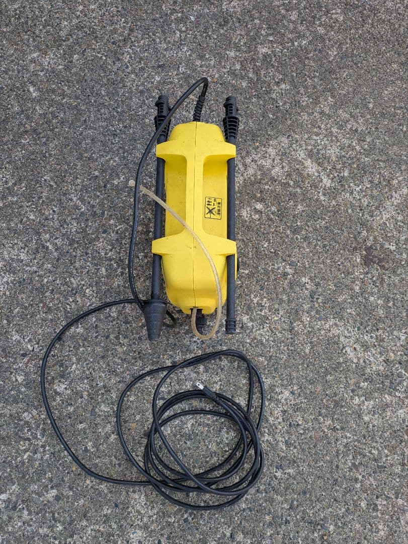 KARCHER K2.023高圧洗浄機 本体＋ホース＋取説