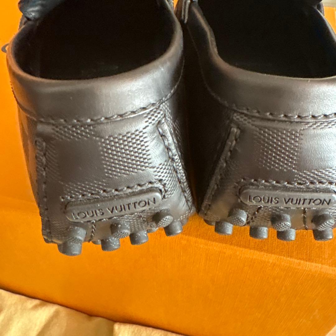 [未使用]LOUIS VUITTON ブラックモカシン