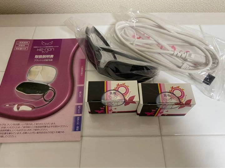 ケノン　フラッシュ式脱毛器　NIPL-2080 Ver.4.1 ke-non