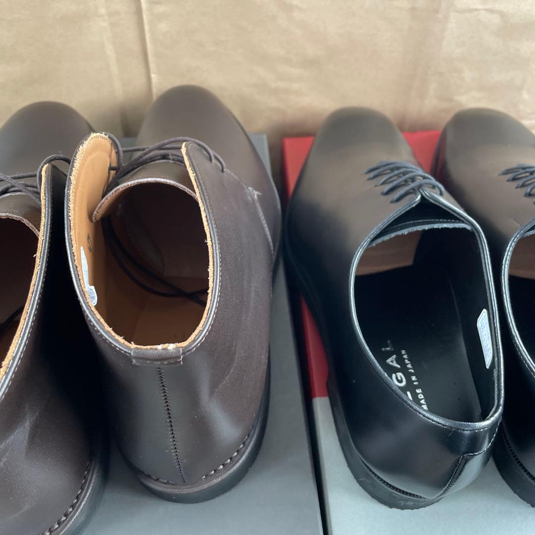 リーガル　625Rブラウン　24GLブラック　25CM 2足セット