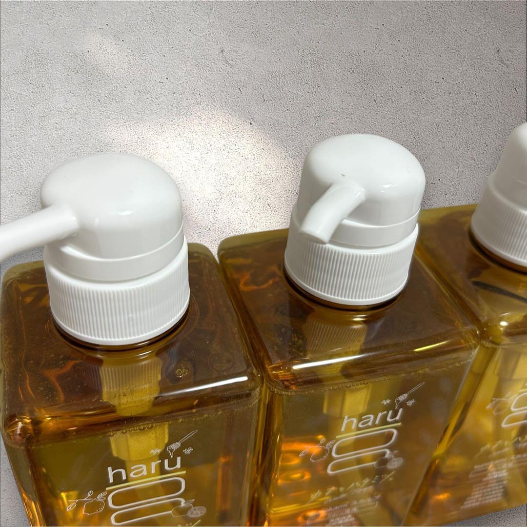 新品　ハル　スカルプシャンプー　ゆずとハチミツ　400ml 3本セット