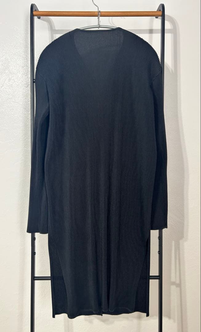 ISSEY MIYAKE FETE プリーツロングカーディガン