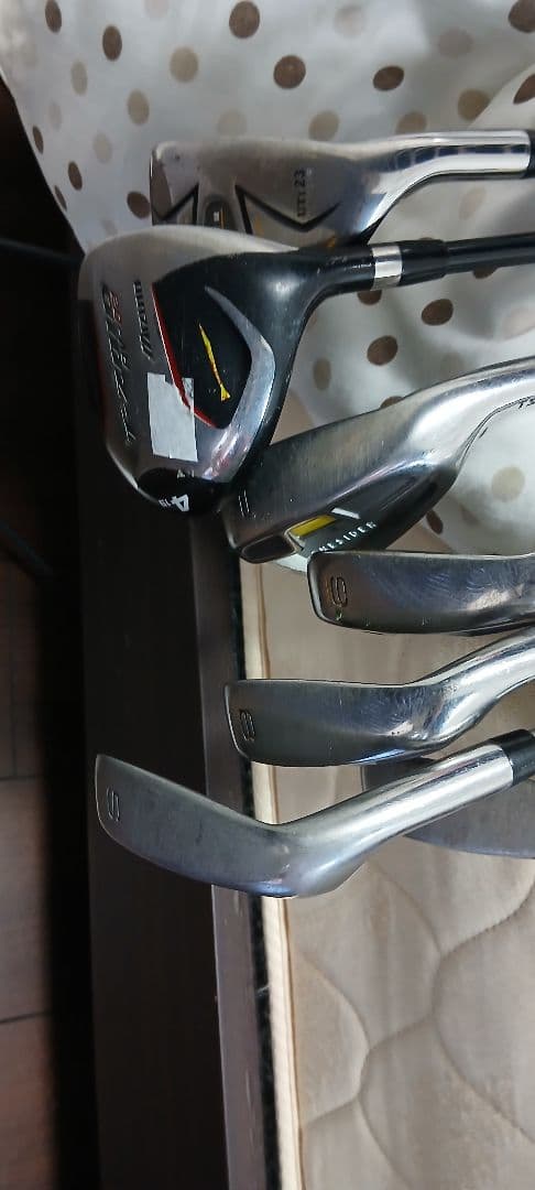 ゴルフクラブセット　スパイダーパター　アイアンセット　4W