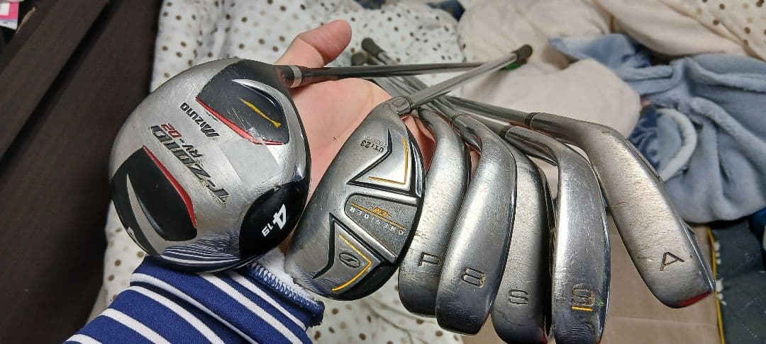 ゴルフクラブセット　スパイダーパター　アイアンセット　4W