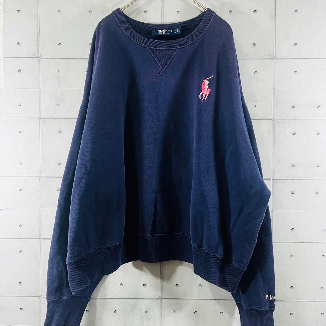 【激レア】 ラルフローレン ピンクポニー 刺繍 20周年トレーナー　即完売