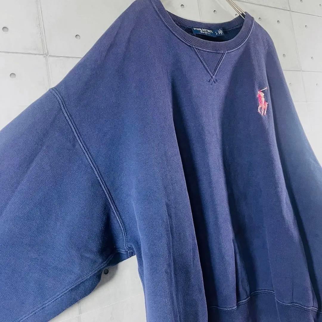 【激レア】 ラルフローレン ピンクポニー 刺繍 20周年トレーナー　即完売