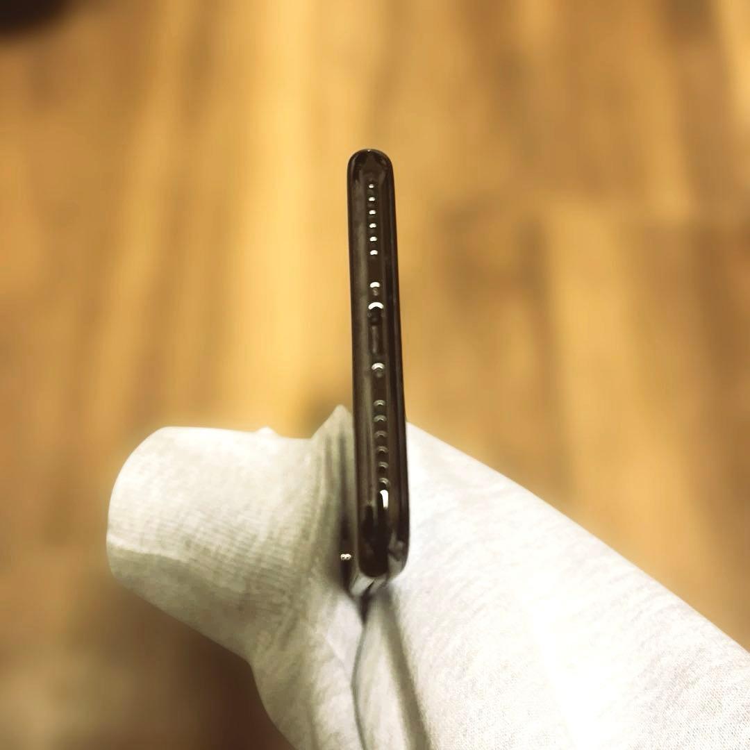 【超美品】Apple iPhoneX 256GB スペースグレイ SIMフリー