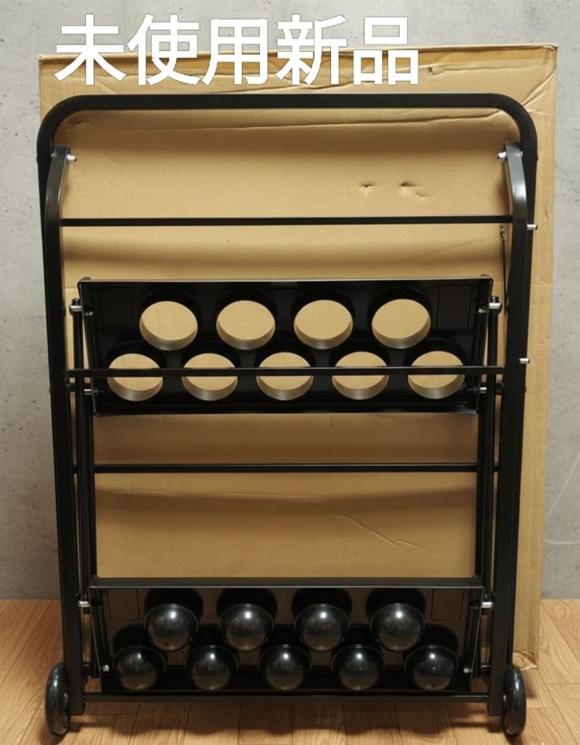 キャスター機能 青木製作所 バットスタンド 9本収納 AMEX-C04III