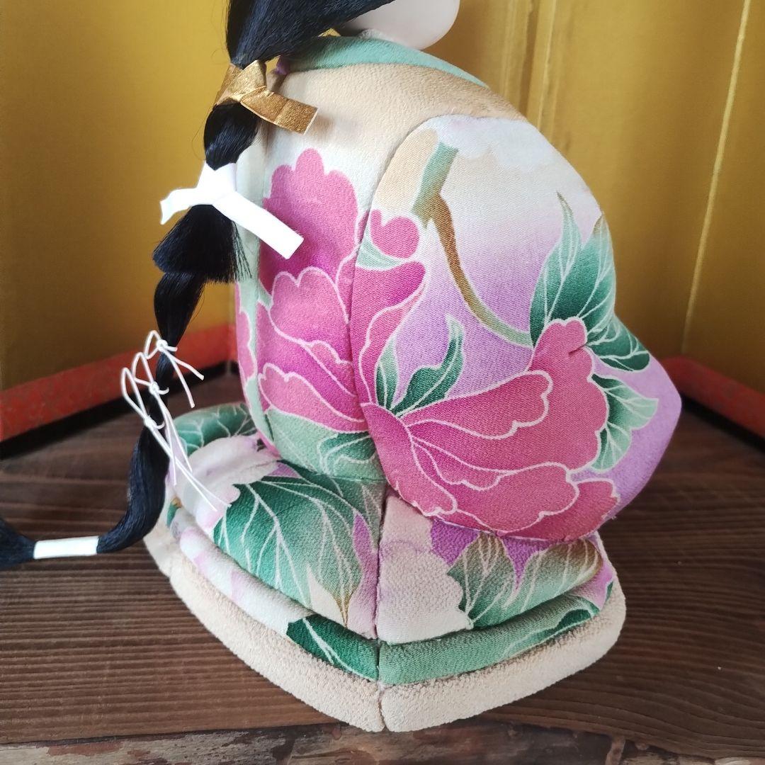 古布のおひなさま