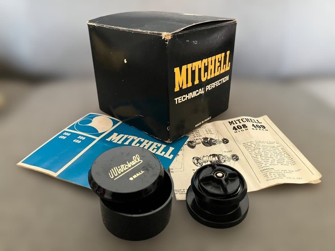 【新品未使用】Mitchell 409 スピニングリール 箱付 替スプール付