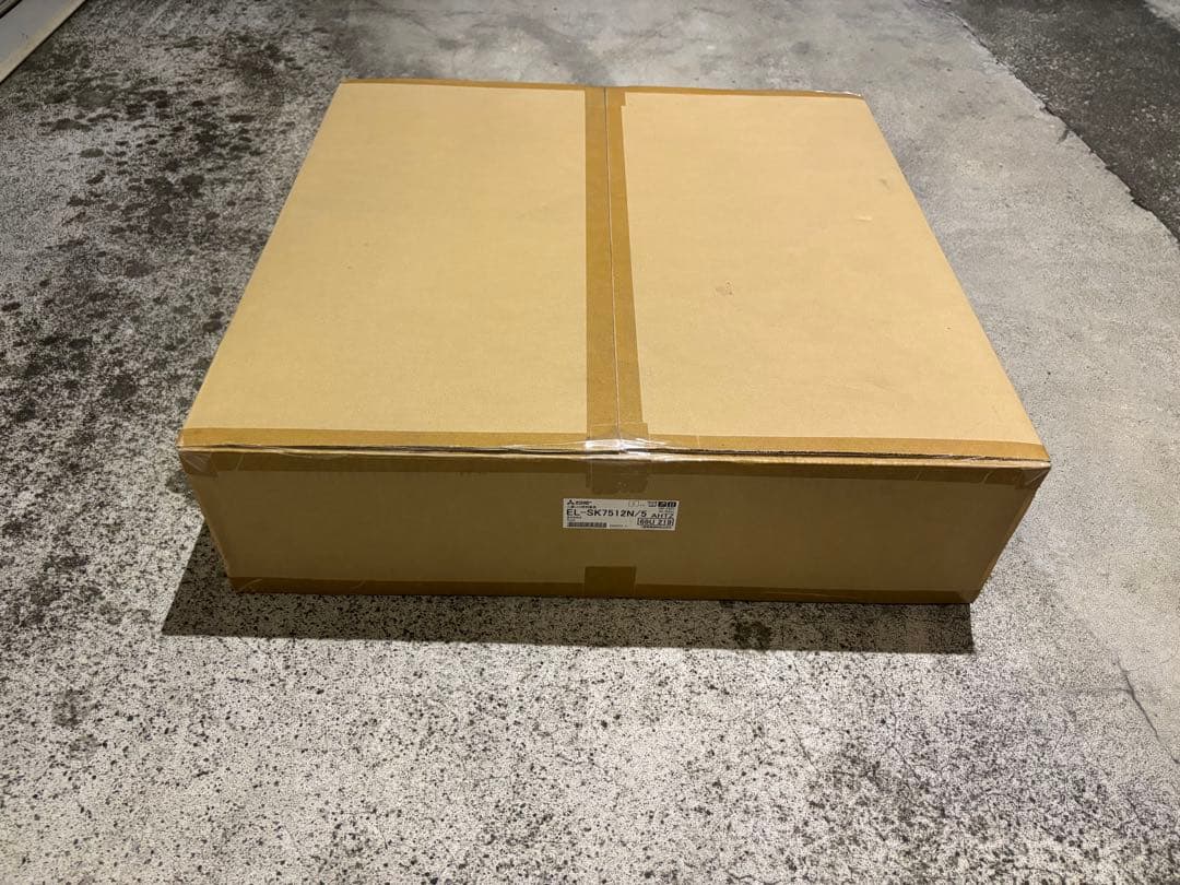 三菱 EL-SK7512N/5 AHTZ LEDスクエアライト □600 埋込