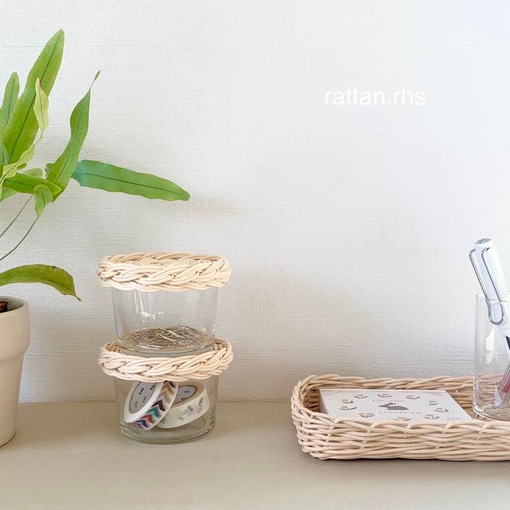 ボデガグラスの蓋になる小さなラタントレー