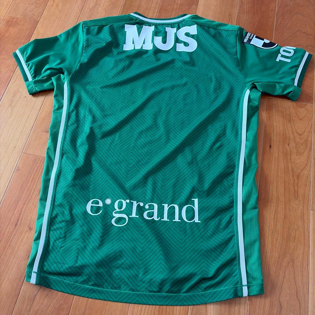 ヴェルディオーセンティックATHLETA 緑色 サッカーシャツ MJS