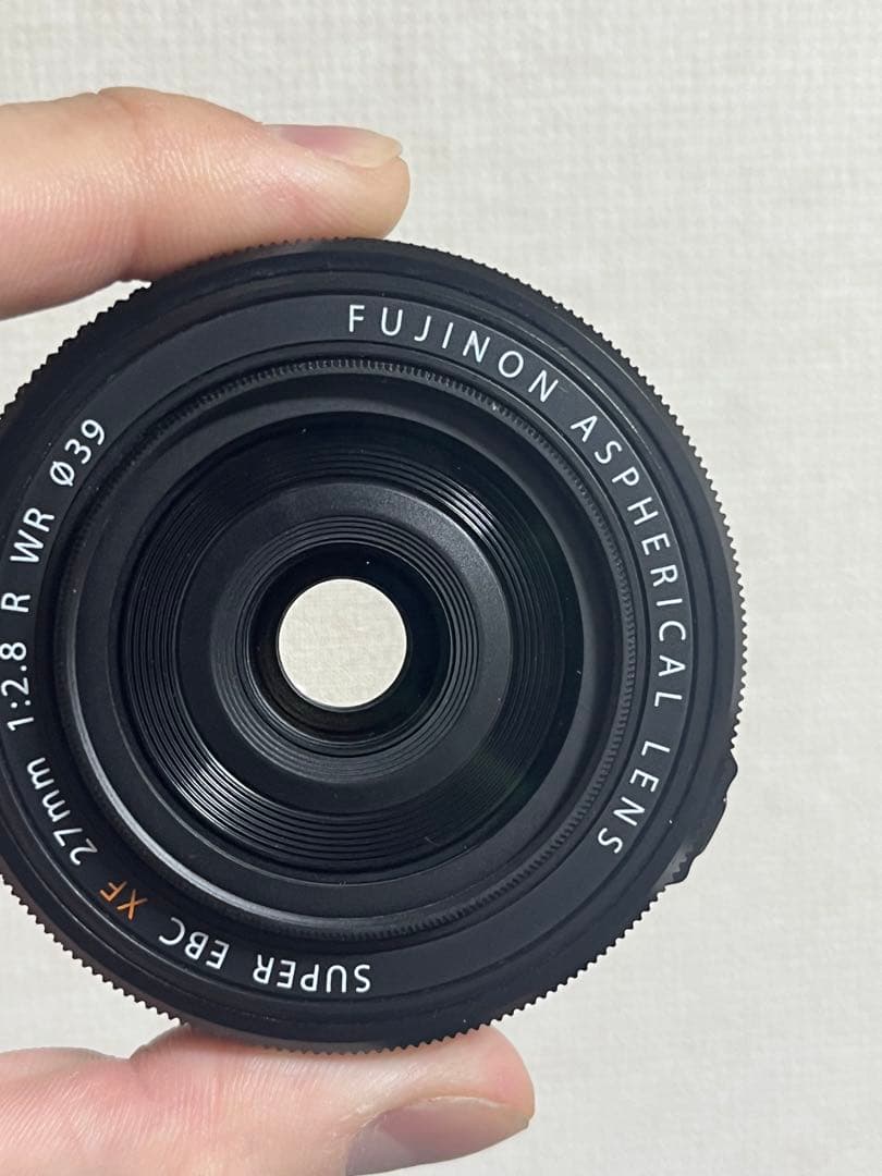 FUJIFILM XF27mm F2.8 R WR 単焦点レンズ