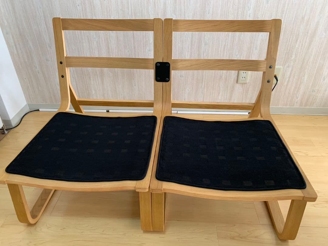 リビングでもダイニングでもつかえるソファチェア・オーク材