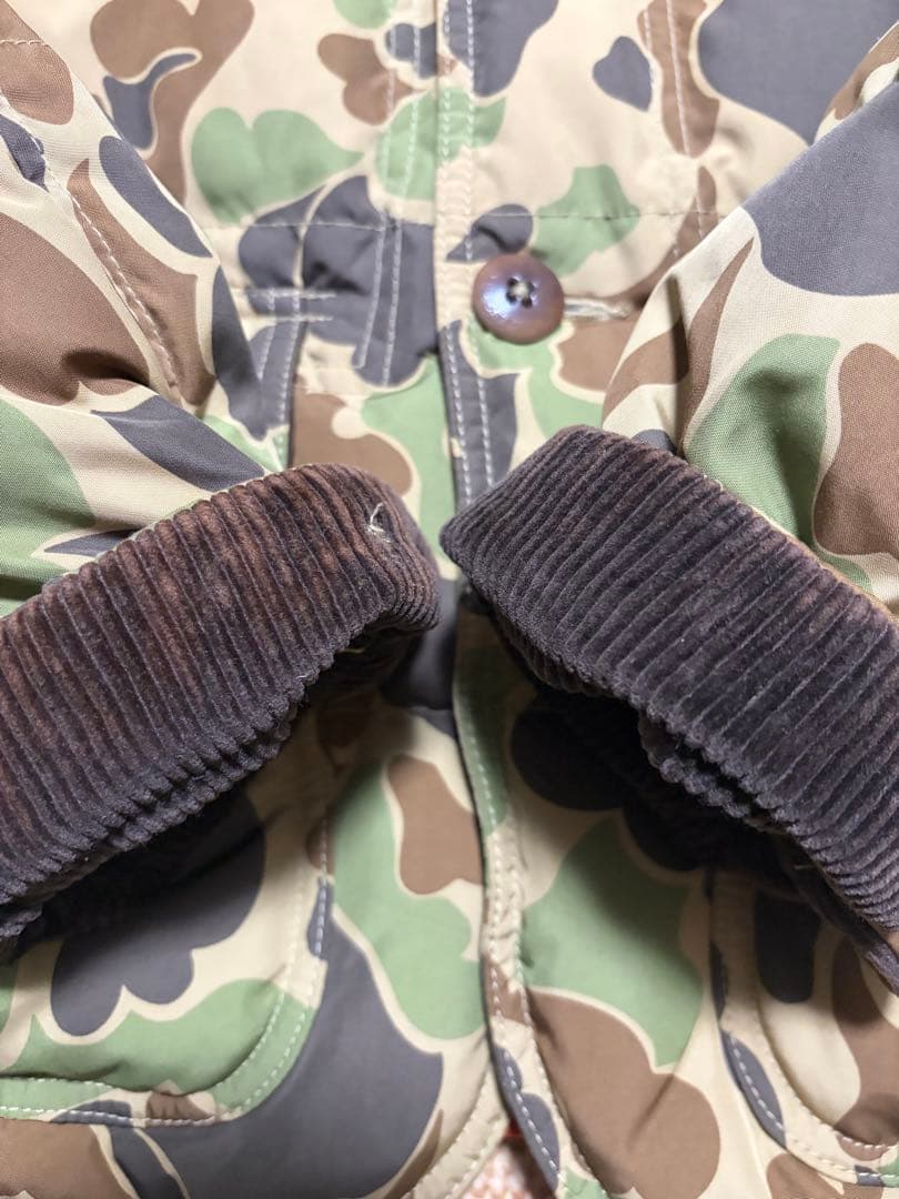 C*Y様 ラルフローレン　ダウンジャケット　カモ柄　迷彩　コーディロイ　ハンティ