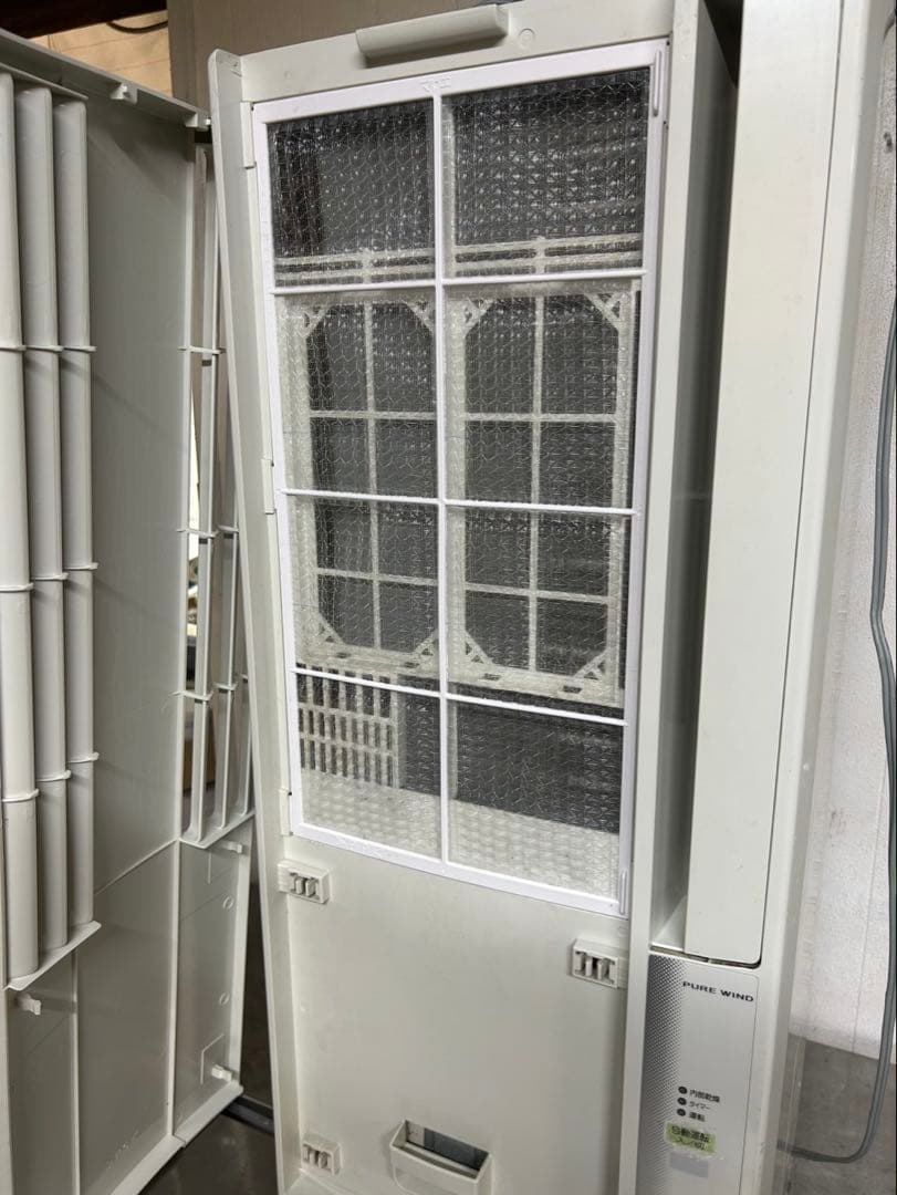 20年 コロナ窓用エアコン ホワイト冷房専用CWー16A リモコン付