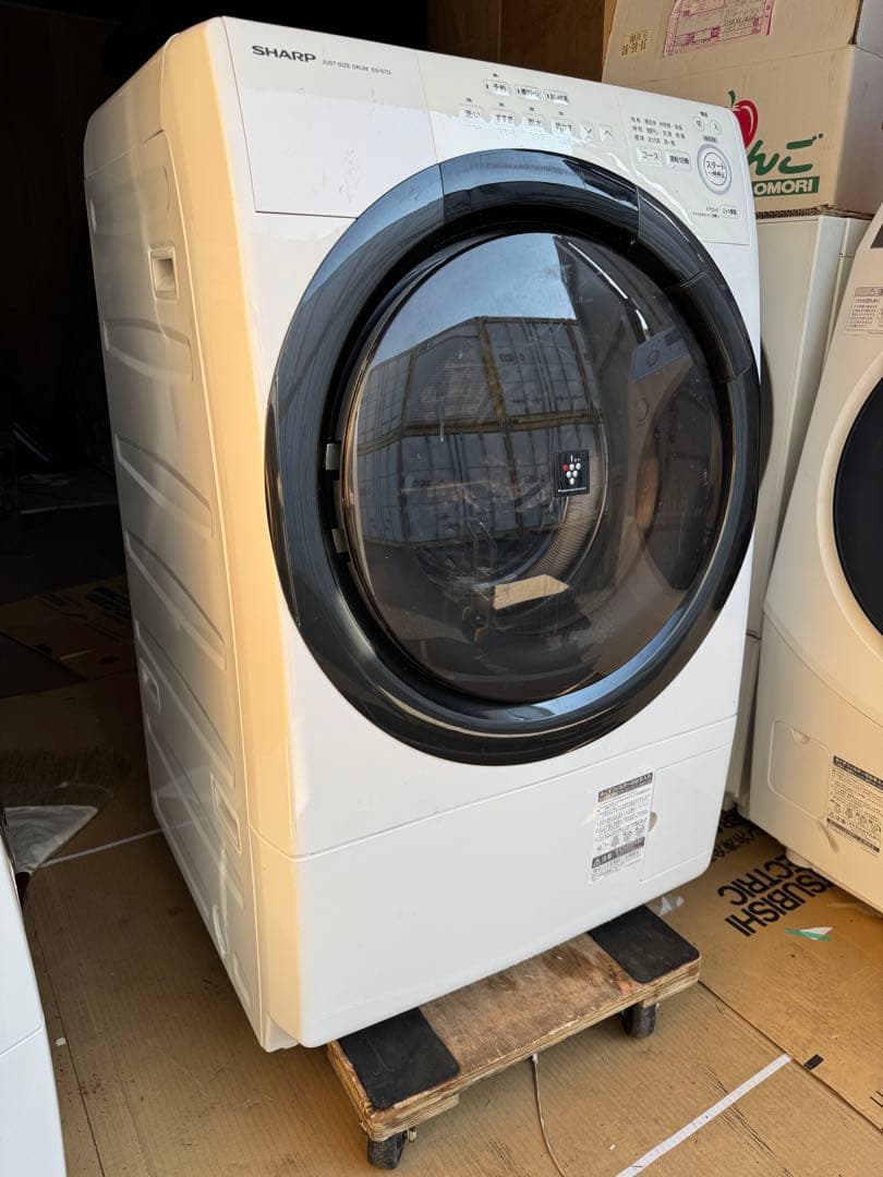 SHARP ドラム式洗濯乾燥機 ES-S7G-WL 2022年製