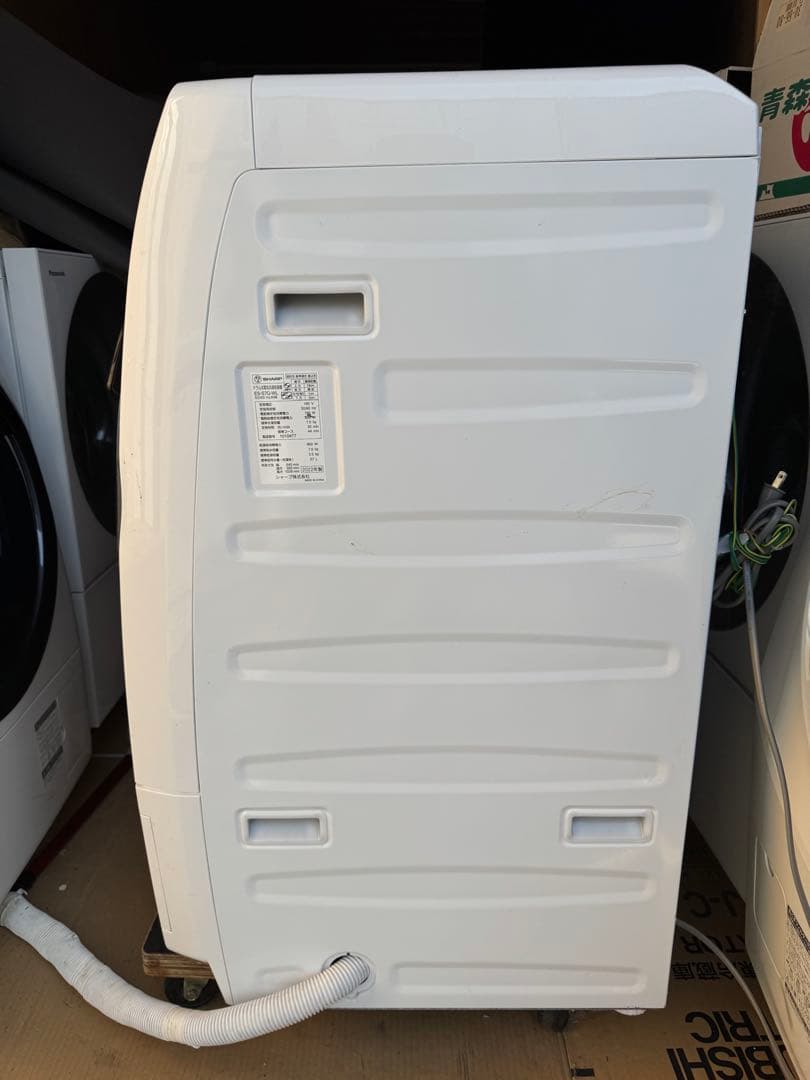 SHARP ドラム式洗濯乾燥機 ES-S7G-WL 2022年製