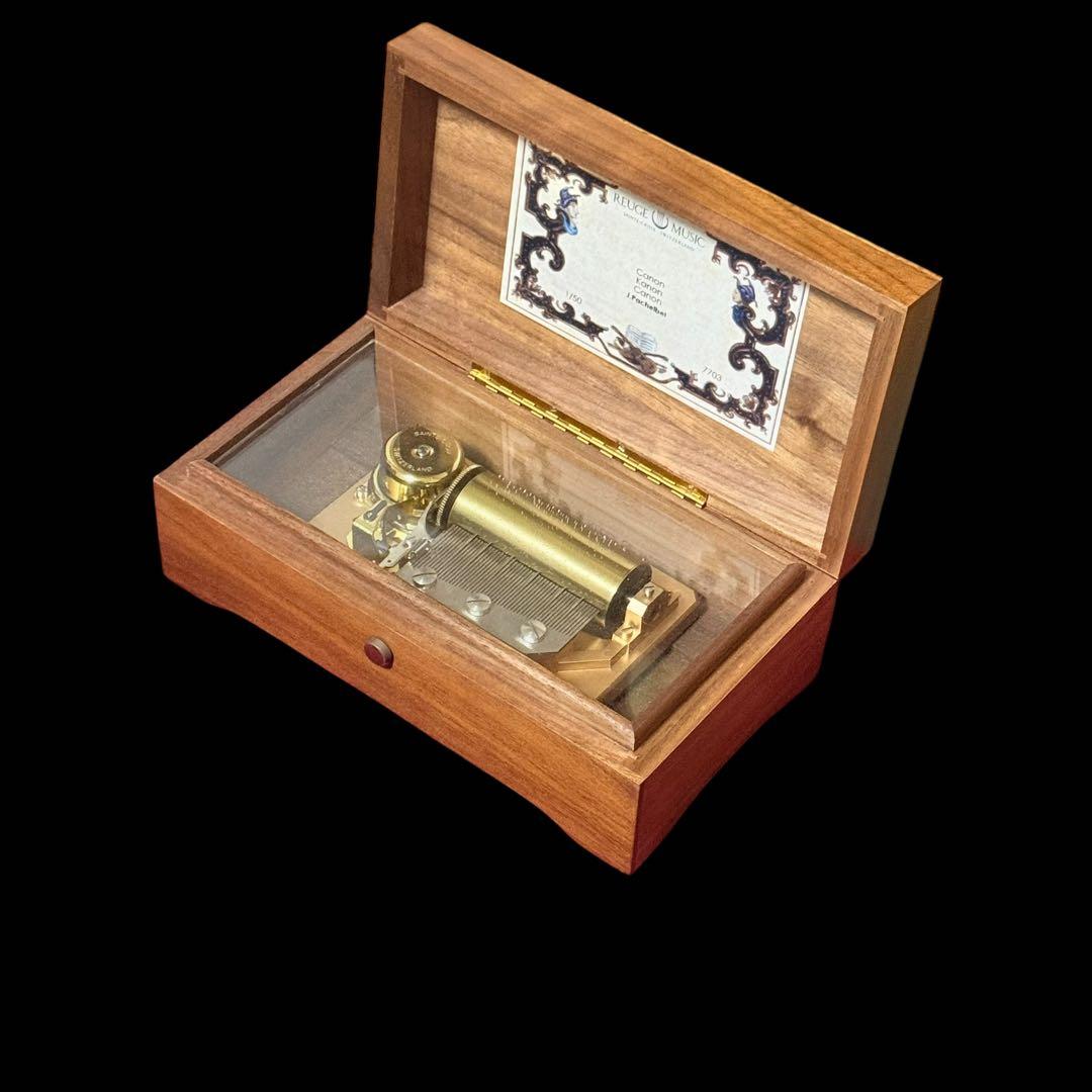 【美品】リュージュ REUGE オルゴール | 50弁 | 専用袋付き