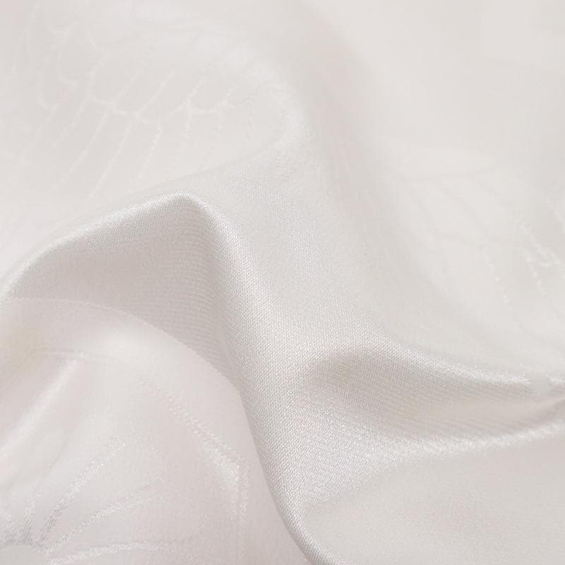 花嫁3点セット 白 掛下 帯 長襦袢 亀甲に菊と鶴 舞台衣装にも♪正絹12RS6