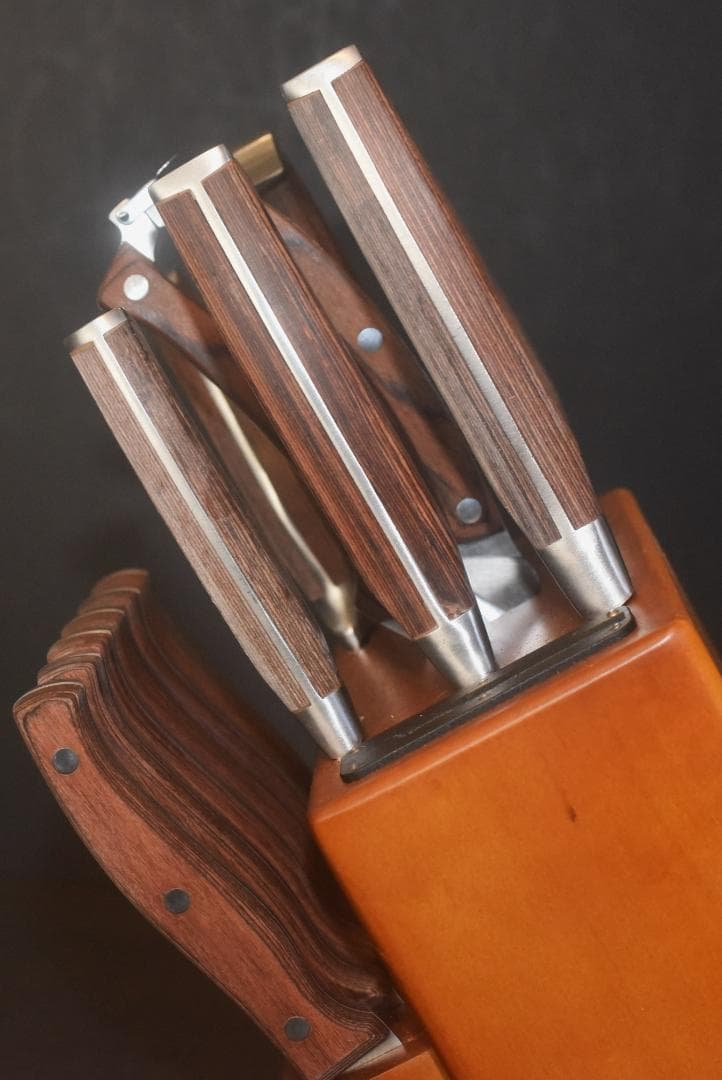 Master Maison◆ダマスカス鋼 シェフナイフ◆収納ボックス◆13本