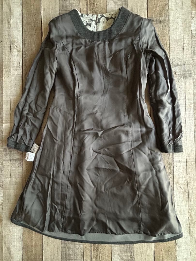 【han-mouco様リクエスト】美品✨エムズグレイシー ワンピース リボンつき