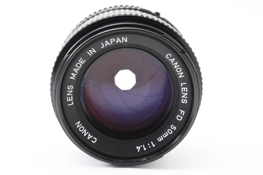超美品 CANON NEW FD 50mm f1.4 MF レンズ　B591