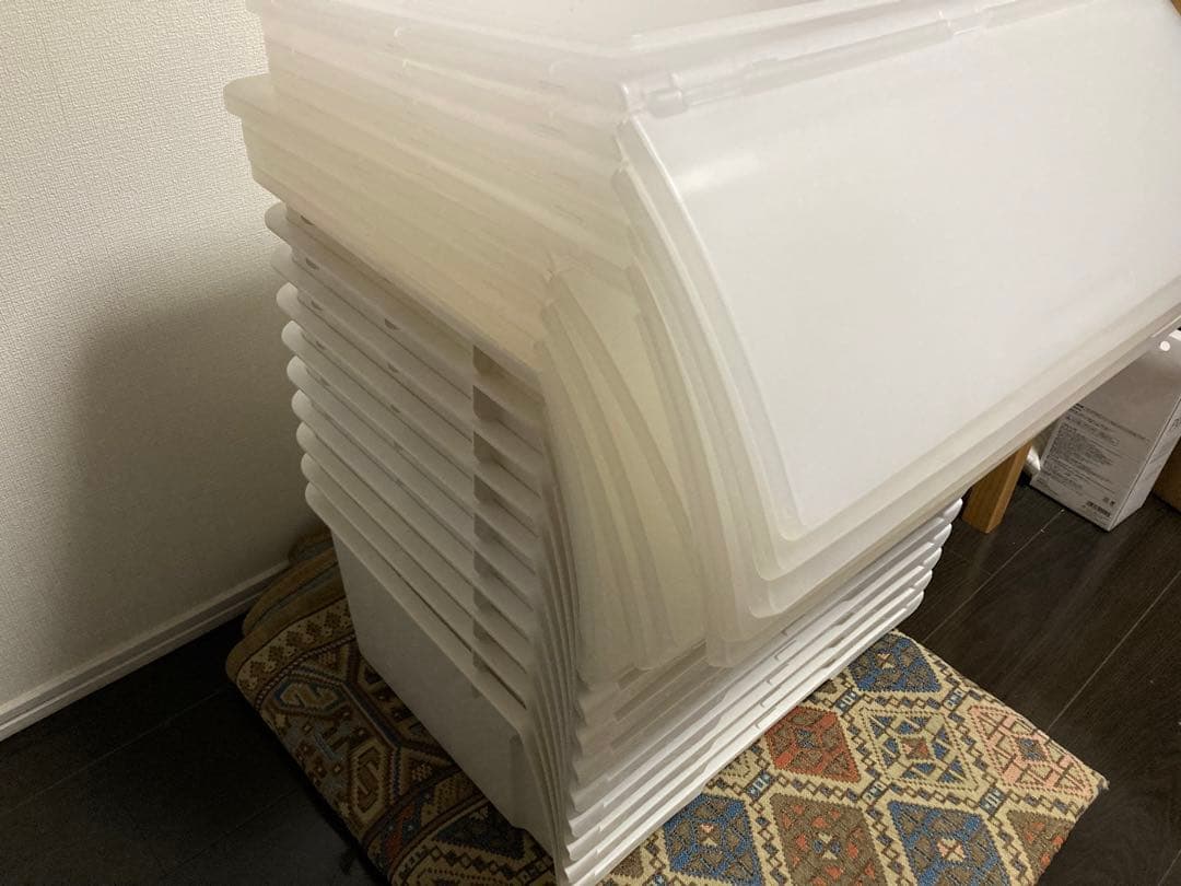 ニトリ　Nフラッテ　レギュラー　クリア　10個セット