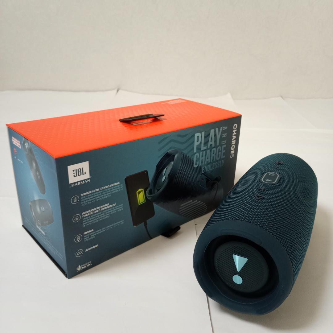 JBL CHARGE5 ブルー Bluetooth スピーカー 未開封品